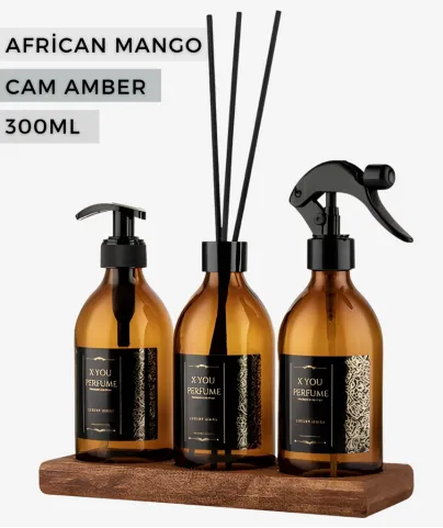 African Mango Cam Amber Set