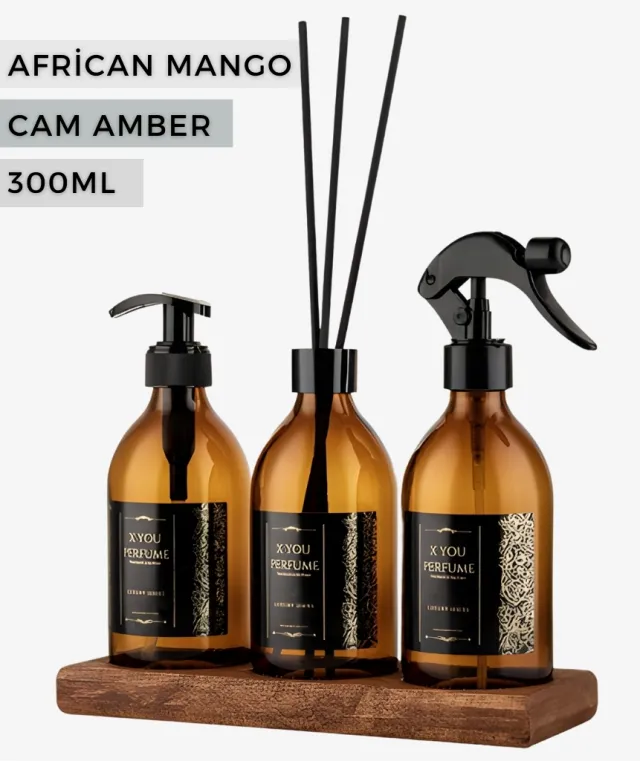 African Mango Cam Amber Set