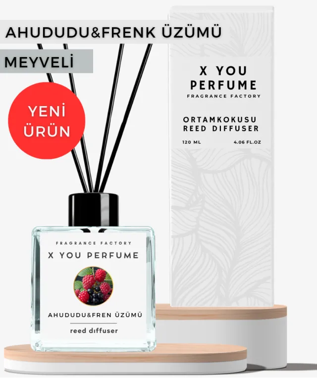 Ahududu&Frenk Üzümü 120 Ml Çubuklu Ortam Kokusu