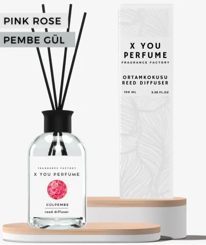 Gül Pembe 100ml Çubuklu Ortam Kokusu