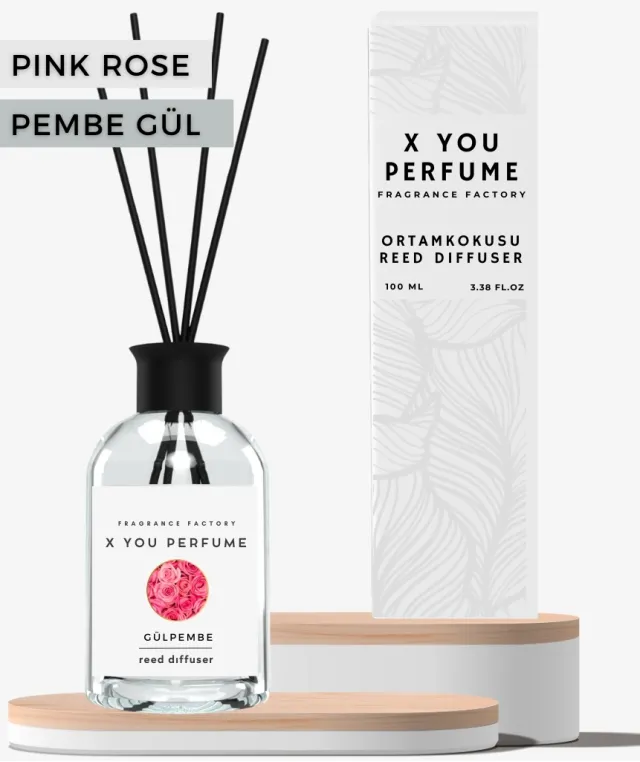 Gül Pembe 100ml Çubuklu Ortam Kokusu
