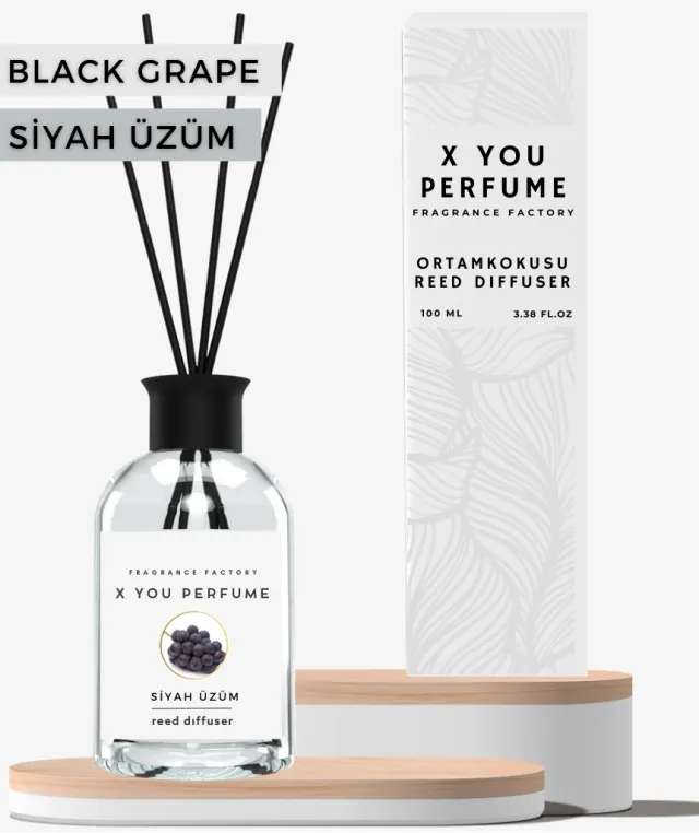 Siyah Üzüm 100ml Çubuklu Ortam Kokusu