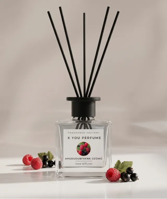 Ahududu ve Frenk Üzümü Reed Diffuser Oda Kokusu