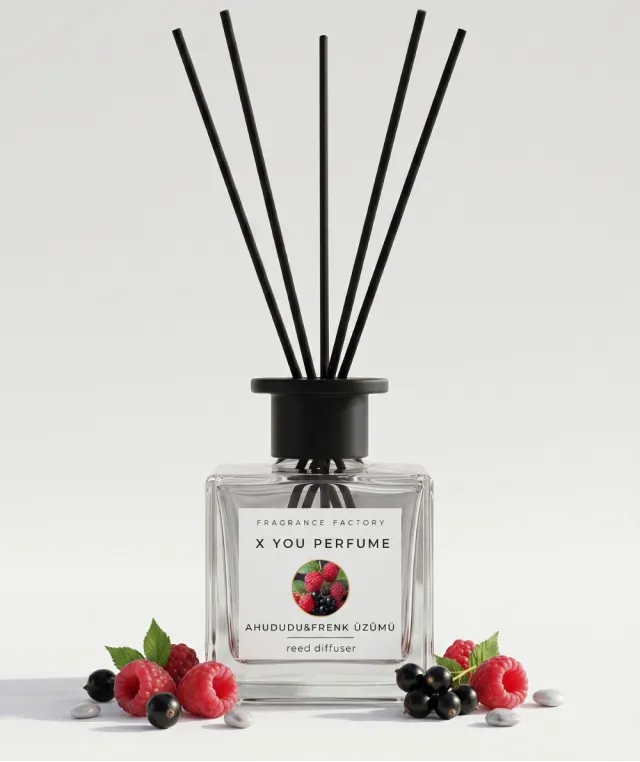 Ahududu ve Frenk Üzümü Reed Diffuser Oda Kokusu