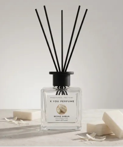 Beyaz Sabun Reed Diffuser Oda Kokusu