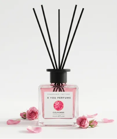 Gül Pembe Reed Diffuser Oda Kokusu