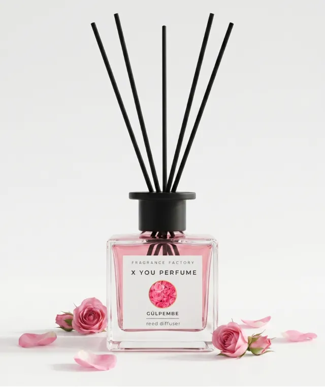 Gül Pembe Reed Diffuser Oda Kokusu