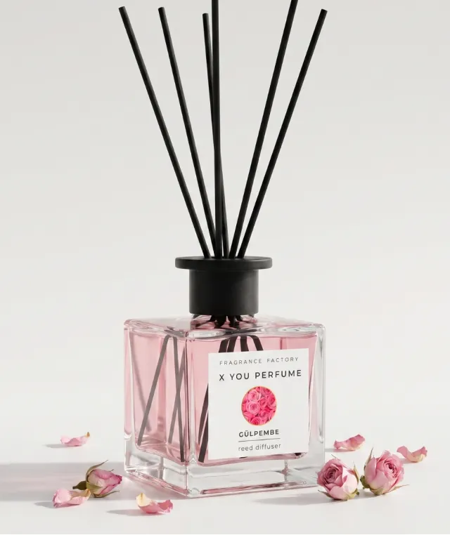 Gül Pembe Reed Diffuser Oda Kokusu
