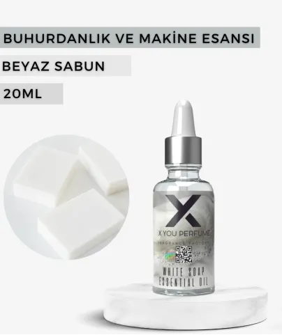 Beyaz Sabun 20ml Esansı Yağı