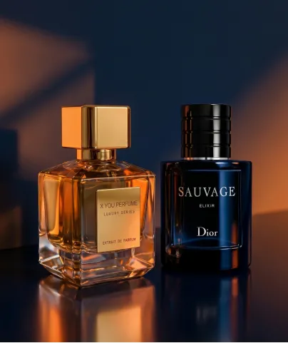 L07 Sauvage Elixir Tarzı Erkekler İçin Baharatlı Greyfurt, Lavanta & Odunsu Amber Kokusu %40 Esanslı Luxury Seri Muadil Parfüm