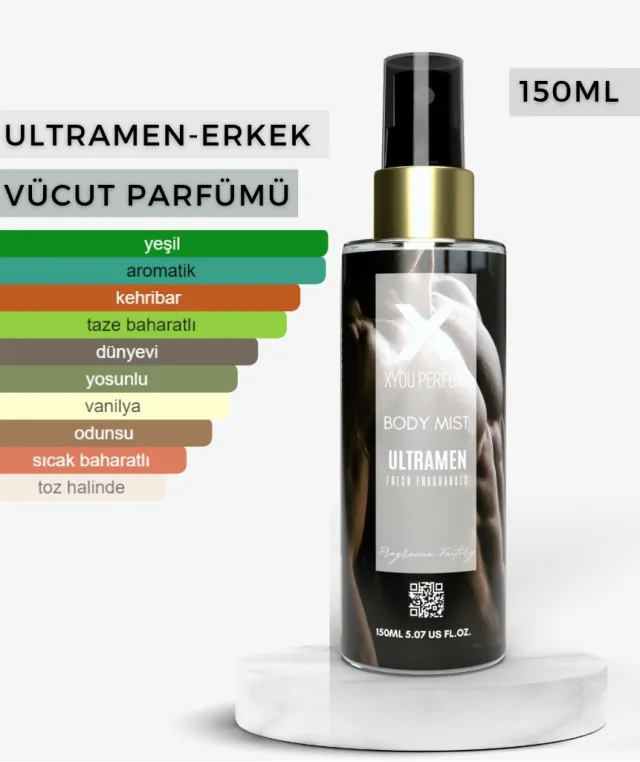 Ultramen 150ml Body Mist