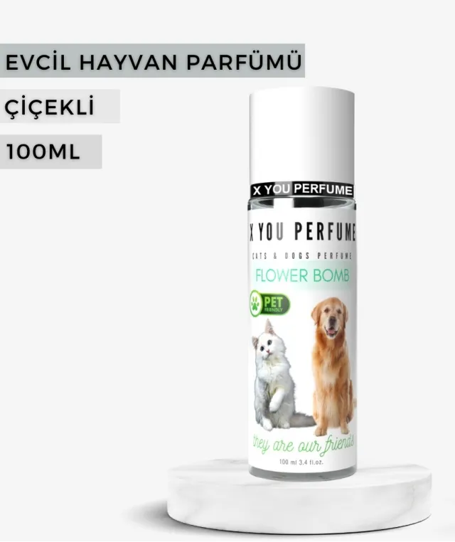 Flower Bomb Çiçek Kokulu Kedi Ve Köpek Parfümü 100ml